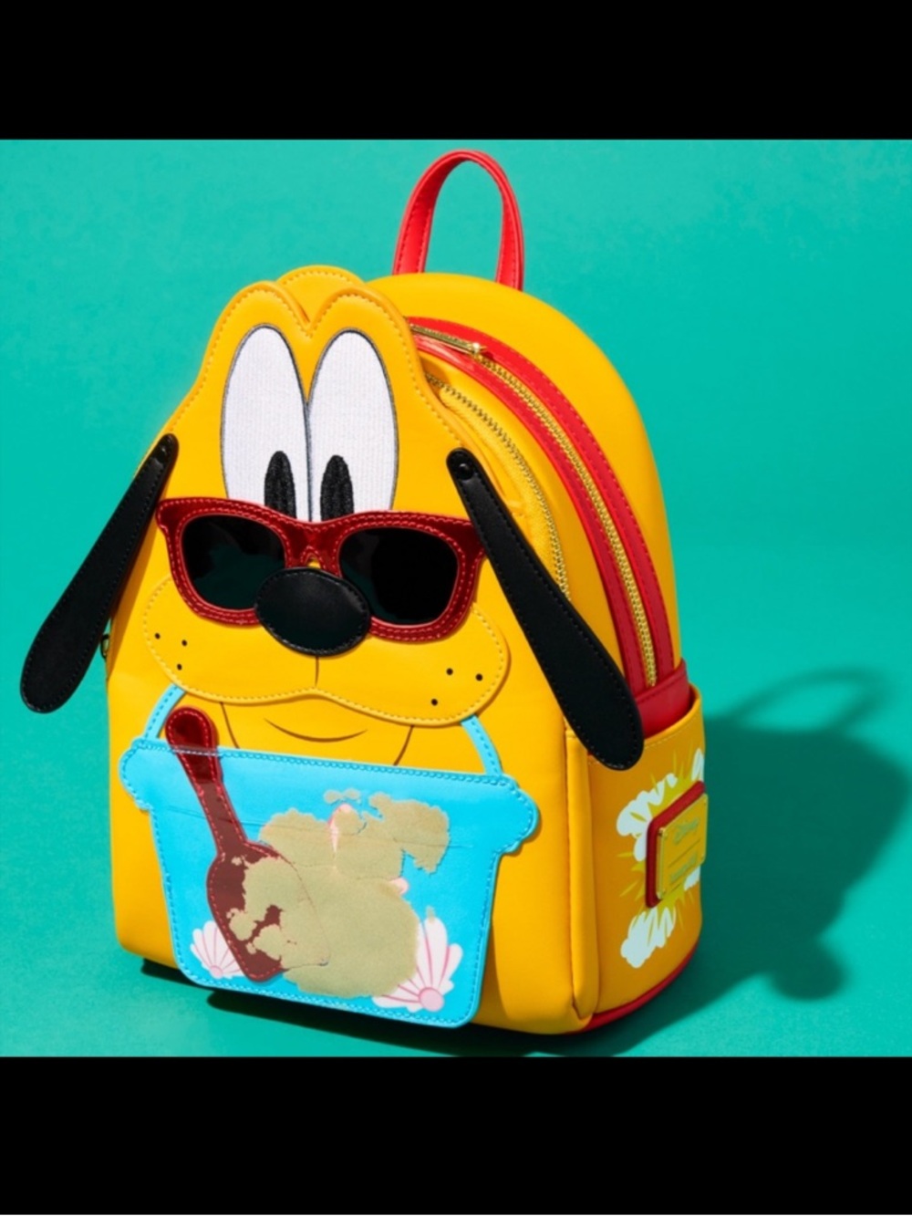 NWT - Disney’s Pluto Exclusive Summer Beach  Lou Cosplay Mini Backpack